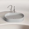 Ceramica Nova Element CN6048MSG Умывальник чаша накладная овальная, 60.8x38.5, цвет: серый матовый