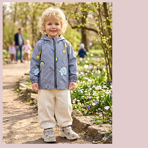 Ветровка на флисе м (1-5) 260319-WQ107