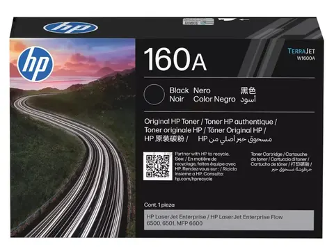 Тонер-картридж HP 160A W1600A Toner Black Original для HP LaserJet Enterprise 6500, 6501, MFP 6600