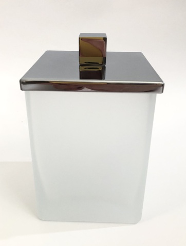 Емкость для косметики Windisch 88169MCR Fashion белая матовая