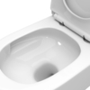 BelBagno BB5180CH-TOR/SC TRE-TOR Унитаз подвесной, безободковый, с системой смыва "Торнадо", с сиденьем soft close, BB5180CH-TOR/SC
