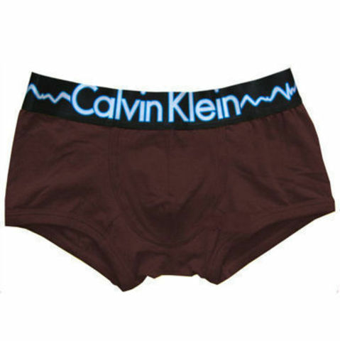 Мужские трусы боксеры Calvin Klein Electric Boxer Brown