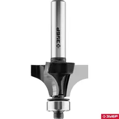 ЗУБР 31.8 x 17 мм, радиус 9.5 мм, фреза кромочная калевочная №1, Профессионал (28784-31.8)