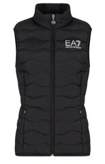 Женская теннисная жилетка EA7 Woman Woven Bomber Jacket - black