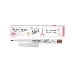 .Alvin D`or  A LA FRENCH ALF-23 Карандаш для губ Waterproof gel lip pencil тон 04 махагоновый