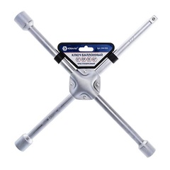 Ключ баллонный КОБАЛЬТ крестообразный 17,19,21, 1/2