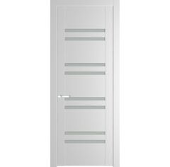 Межкомнатная дверь эмаль Profil Doors 1.6P крем вайт остеклённая