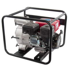 Мотопомпа бензиновая для грязной воды DDE PTR80  (вых 80 мм, 5.5 л.c,26м,1080л/мин, 3,6л,43кг)