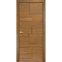 Купить Межкомнатная дверь шпон Берлин дуб золотистый глухая