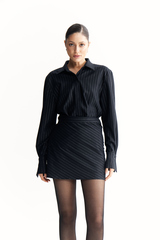 Рубашка с юбкой-баской