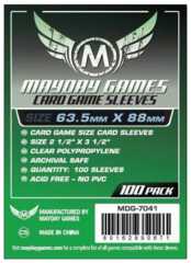 Протекторы для настольных игр Mayday Card Game (63,5x88) - 100 штук