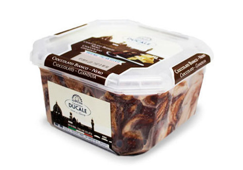 Мороженое "Чиоколато, Чиоколато бьянко, Джандуйя" Ducale, 500г