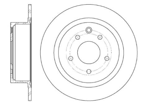 Диск тормозной G-brake  GR-01514