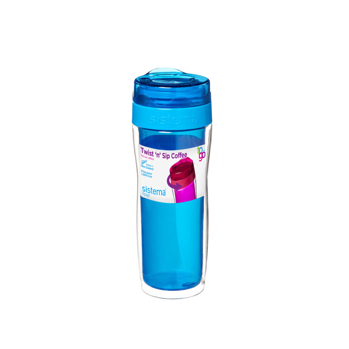 Термокружка Sistema 490 мл, цвет Зеленый, арт. 21478 - фото 2