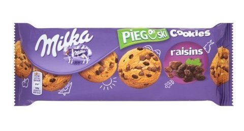 Печенье Milka Choco Cookies with Raisins с изюмом 135 гр