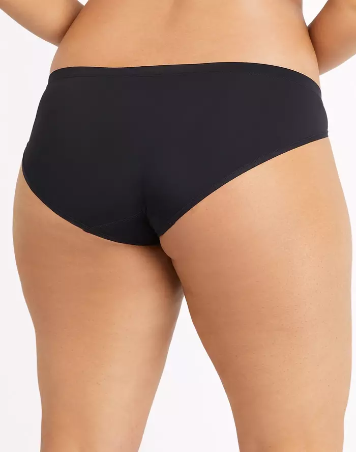  Maidenform Women's Sport Thong, Black/BOZETTO Black