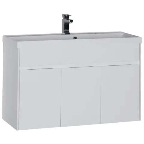 Aquanet 179637 Компл.3 - Тумба Латина 100 цв.белый (179637)