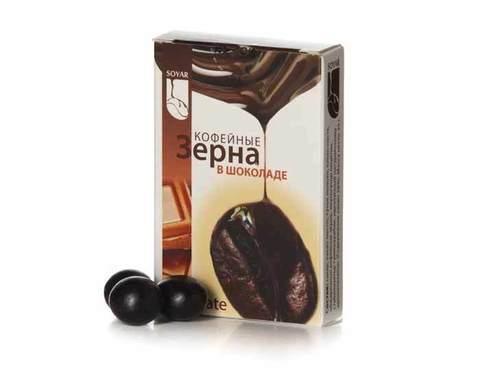 Кофейные зерна в шоколаде Soyar «Шоколад», 25 г (Сояр)