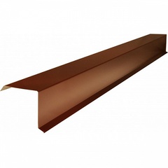 Шинглас Планка торцевая коричневая (2.5м)