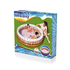 Детский надувной бассейн Sundae Funday,  Bestway 51144, 160 х 38 см