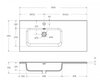 BelBagno KRAFT-1200-2C-1A-SO-RGB-R KRAFT База под раковину подвесная с двумя выкатн. ящиками одной распашн. дверц.правосторонн.RovereGalifaxBianco,1200x460x500,KRAFT-1200-2C-1A-SO-RGB-R