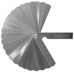 Thorvik TG25 Комплект щупов 25 пластин 0.04-1мм 53379