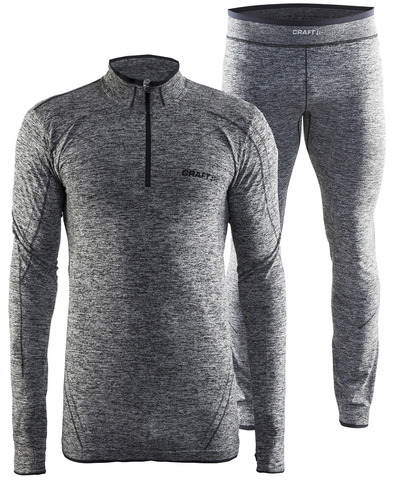 Комплект термобелья Craft Active Comfort Grey Melange мужской