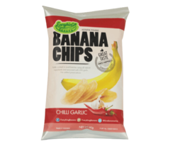 Банановые чипсы Everything Чили и чеснок
