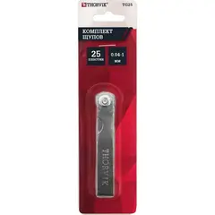 Thorvik TG25 Комплект щупов 25 пластин 0.04-1мм 53379