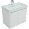 Aquanet 302526 Тумба с раковиной Nova Lite 75 2 дв. цв. бел. глянец (302526)
