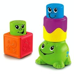 Fisher Price, Mattel Кубики-блоки с сюрпризами, в ассортименте (P9780)