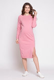 Платье для беременных и кормящих 12356 розовый