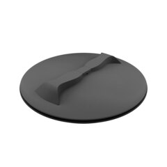 Крышка 450 мм черная Полимер-Групп(черный) - арт.559327