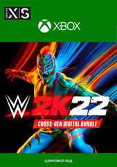 WWE 2K22 Cross-Gen Digital Bundle (Xbox One/Series S/X, полностью на английском языке) [Цифровой код доступа]
