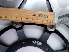 Передние тормозные диски ARASHI для Honda CBR600RR 03-12, CBR1000 RR 04-05 / черные