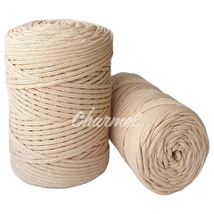 White cotton cord 4 mm