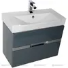 Aquanet 183364 Компл.3 - Тумба Виго 80 цв.сине-серый RAL-7031 (183364)