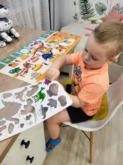 Многоразовые наклейки 