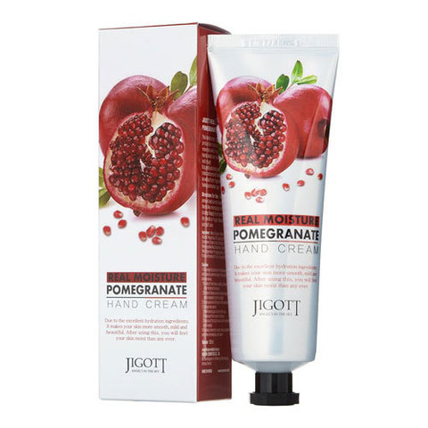 Jigott Real Moisture Pomegranate Hand Cream - Крем для рук с экстрактом граната