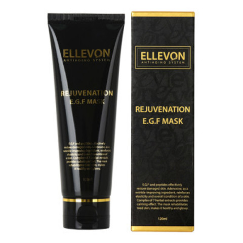 ELLEVON Омолаживающая маска для лица С E.G.F | REJUVENATION E.G.F MASK ELLEVON