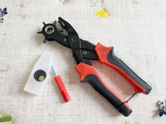 Щипцы-пробойник/дырокол, со сменной шайбой, с отвёрткой, 24,5×10 см