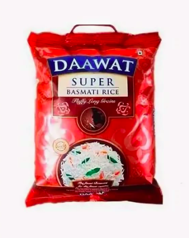 Рис Басмати SUPER DAAWAT, 5 кг