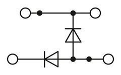 PTTB 2,5-2DIO/UR-O/UR-UL-Клеммный блок