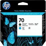Печатающая головка №70 для HP DesignJet Z2100 черный и голубой  (C9404A)