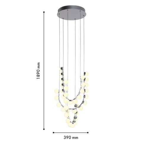 Подвесной светодиодный светильник Favourite Helmet 4589-4P