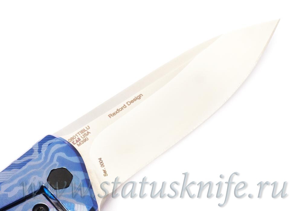 Нож Zero Tolerance 0801TIBLU First 4 Rexford
