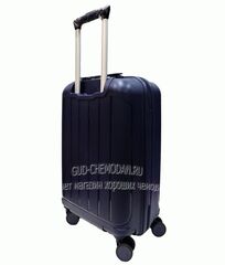 Чемодан MIRONPAN полипропилен Темно Синий (S ручная кладь) 55х35х21 (+3) см/2.7 кг/45 л