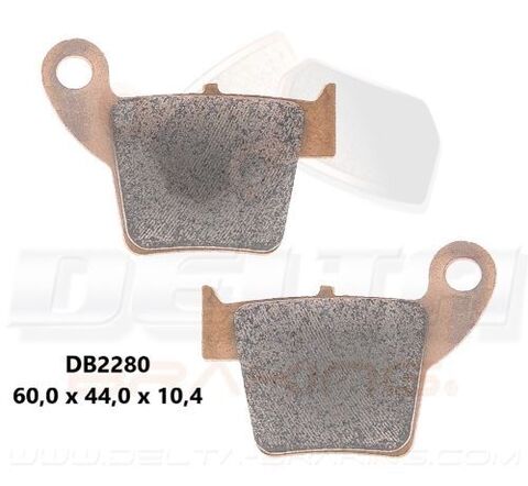 тормозные колодки задние Honda CR 125/250 '02-07 + CRF 250/450 '02-25
