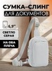 Картинка сумка для документов Skully HD0911 Grey - 1