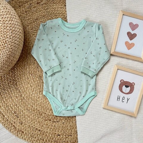 Боди с длинными рукавами